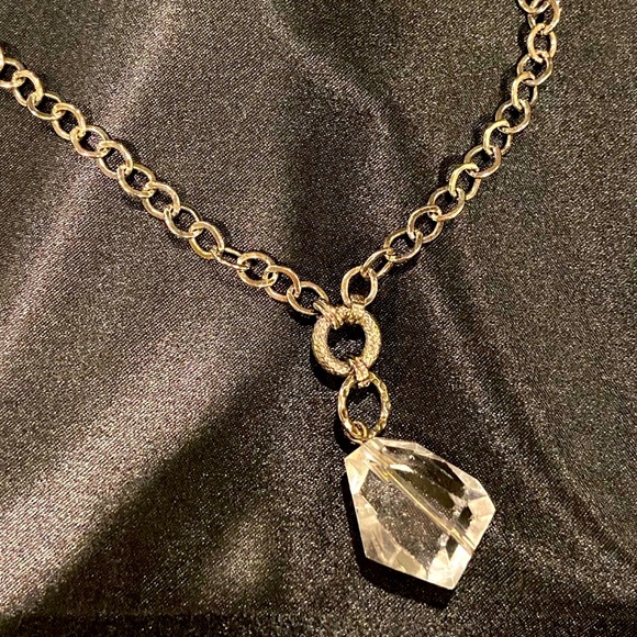 Crystal Nugget Necklace - Picture 1 of 5